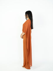 Noura Dress Rust