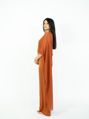 Noura Dress Rust