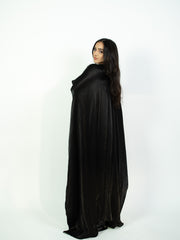 Aria Abaya in Shimmer Black