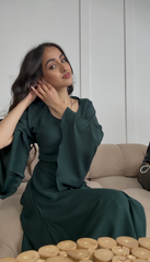 Ayla Dress in Green