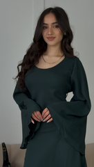 Ayla Dress in Green