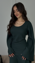 Ayla Dress in Green