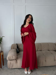 Ayla Dress in Red