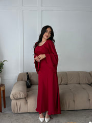 Ayla Dress in Red