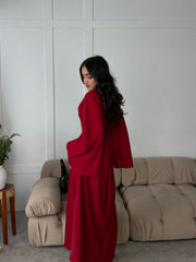 Ayla Dress in Red
