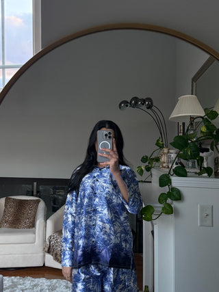 Marla COORD in blue/white