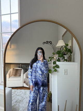 Marla COORD in blue/white