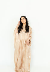 Aria Abaya Shimmer Gold